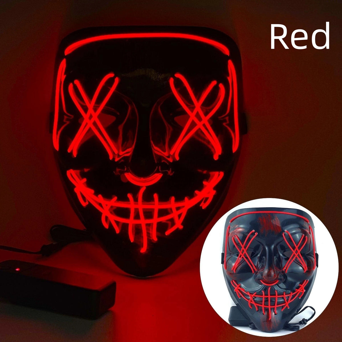 Red LED Purge mask product shot