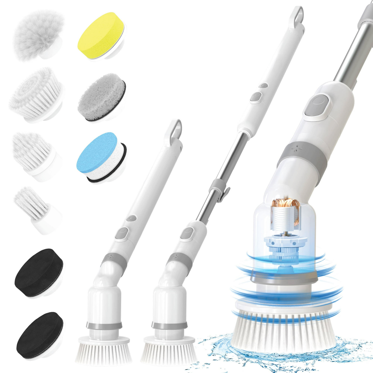 PowerSpin Pro 9-in-1 Electric Spin Scrubber